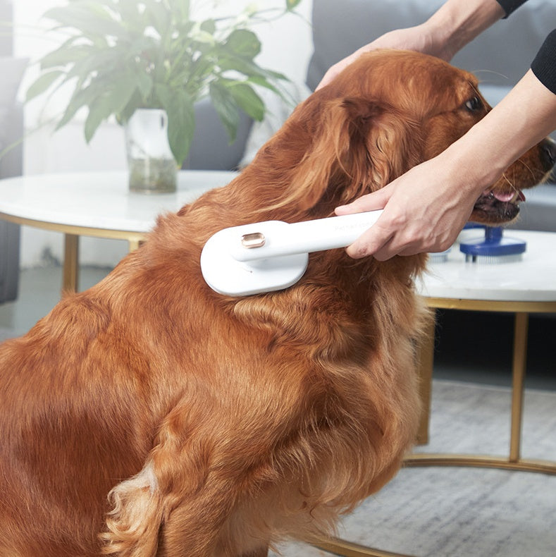 Self-Cleaning Pet Grooming Comb for Cats & Dogs