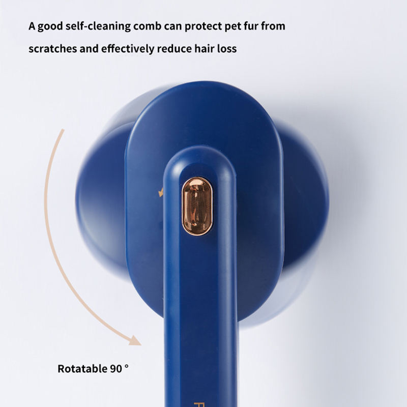 Self-Cleaning Pet Grooming Comb for Cats & Dogs